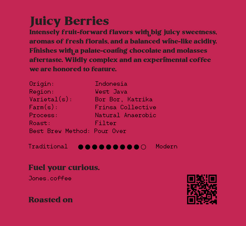 "Juicy Berries" - Indonesia Natural Anaerobic