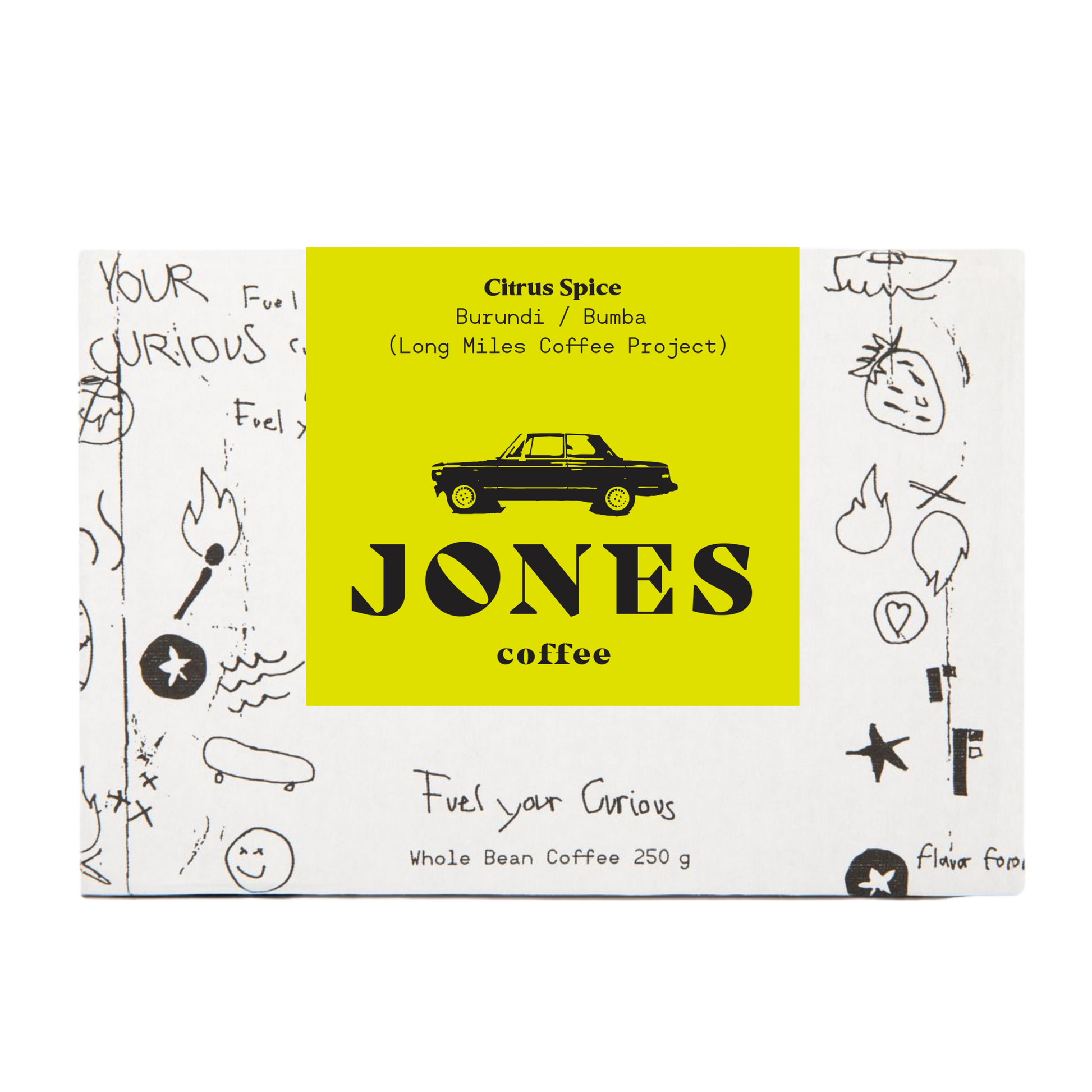 "Citrus Spice" - Burundi Bumba (Long Miles Project) - Jones Coffee