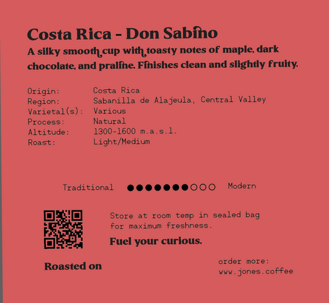 Costa Rica - Don Sabino - Natural Process