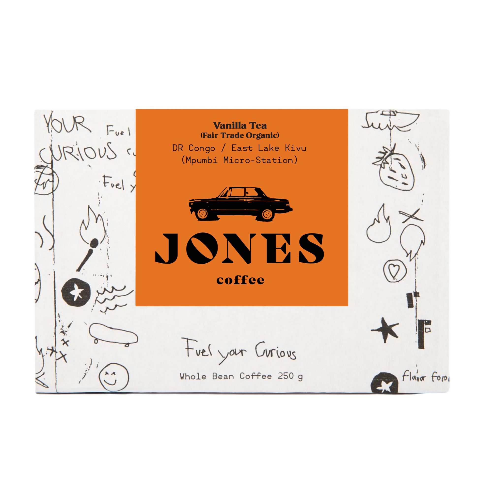 "Vanilla Tea" - DR Congo (Fair Trade Organic) - Jones Coffee